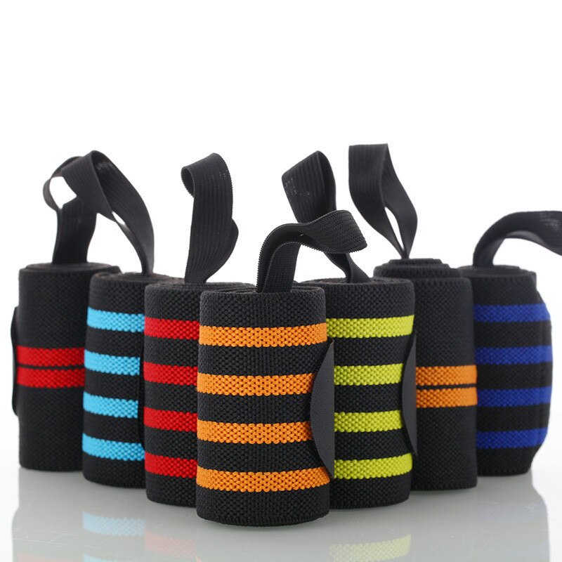 sports ElasticWrap bandage Wrist guard for badminton dumbbell booster belt wristband