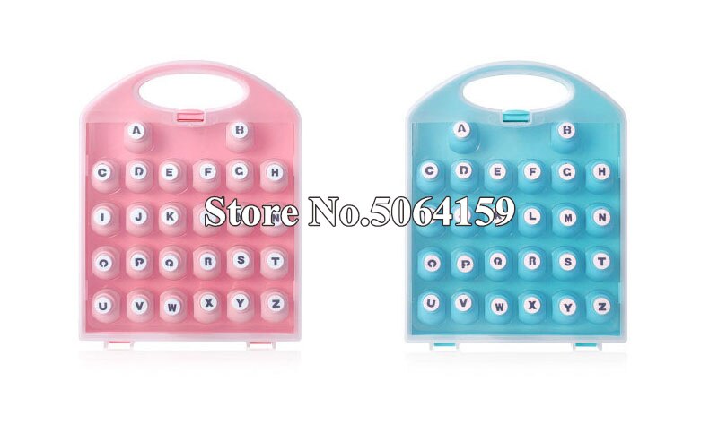 26 English letter / alphabet craft hole punch set Scrapbook Handmade punchers paper cutter