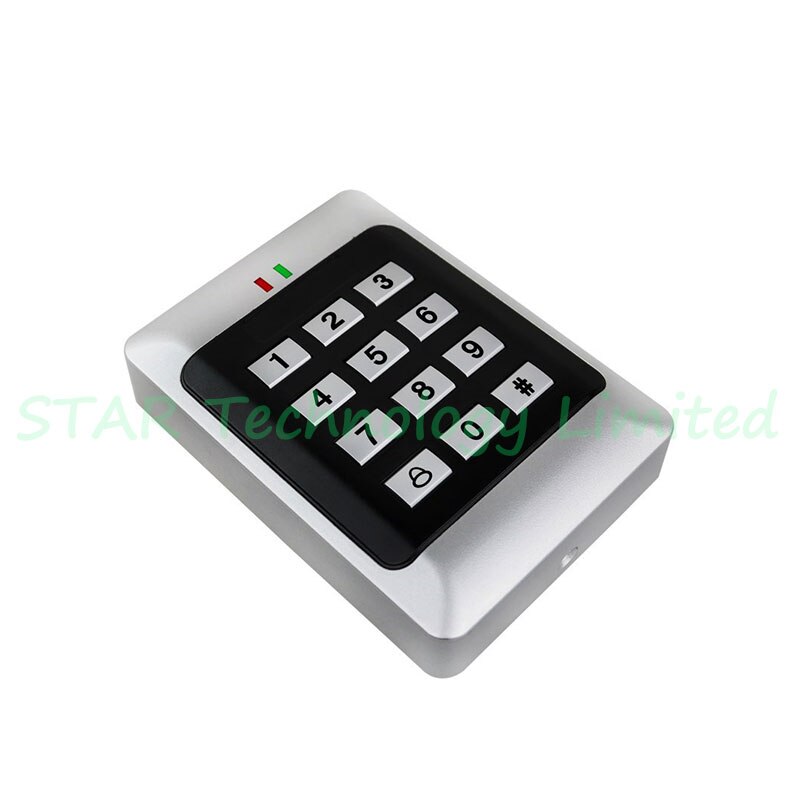 125khz Rfid Door Access Control System with keypad Rfid Standalone Door Access Controller with 10 Pieces Keyfobs