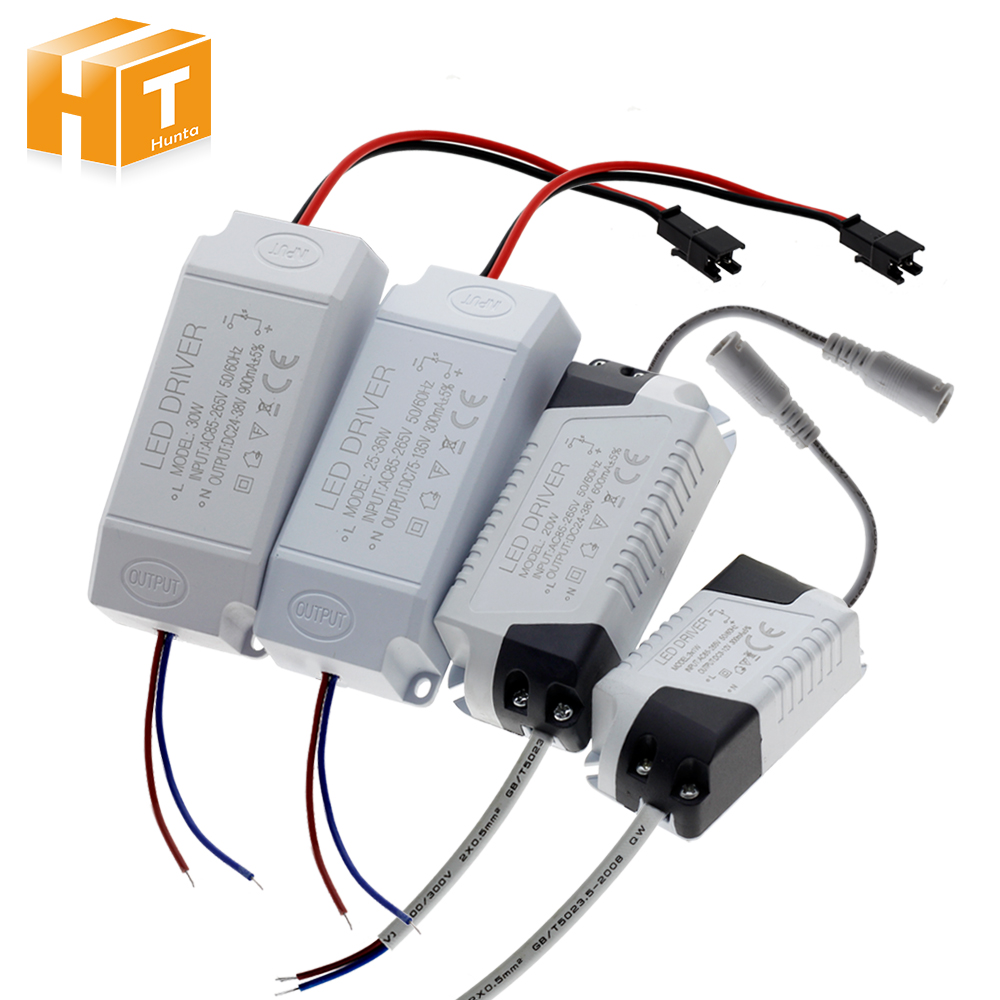 Led Voeding 1 W-36 W 300mA Verlichting Transformator AC85-265V Driver Adapter Voor Led Strip Paneel Licht Downlight