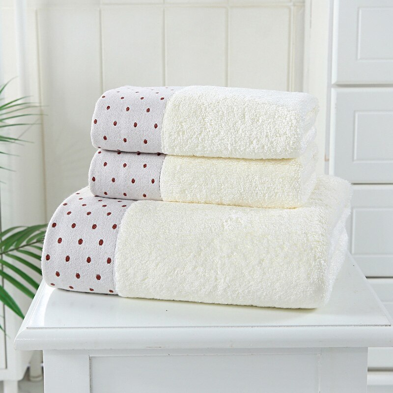 100% baumwolle 2 Stück Bad Handtücher Set Hand Handtücher Luxus Weiche Sun Star Rosa Gelb Blau 28 "x 55": White / 2-Piece Towel Set