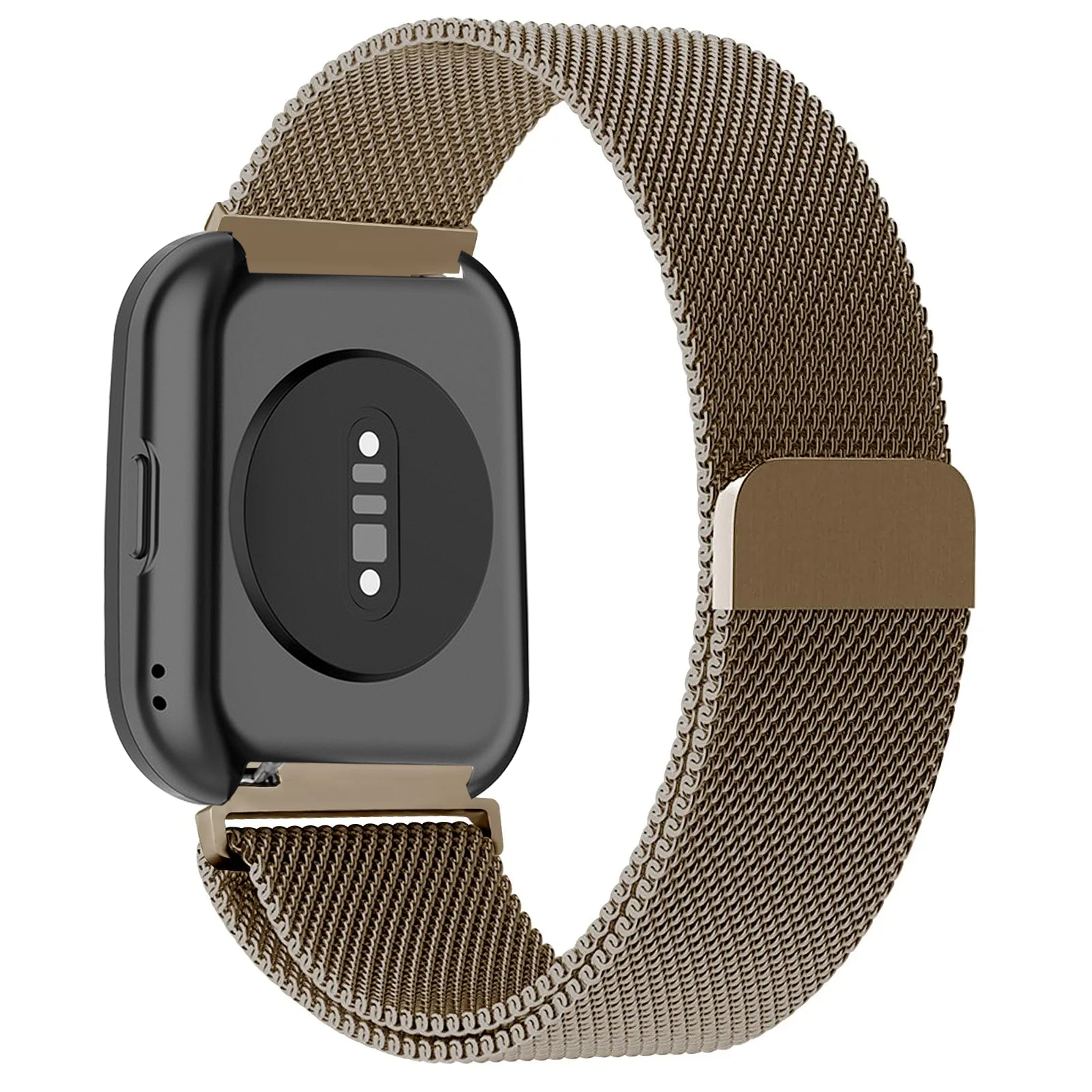 22mm Milanese Bip Loop 5 Strap for Amazfit Bip 5 Band Replacement Smaertwatch Wristband Bracelet Belt WatchBand Amazfit Bip5: BLACK WHITE / 13mm