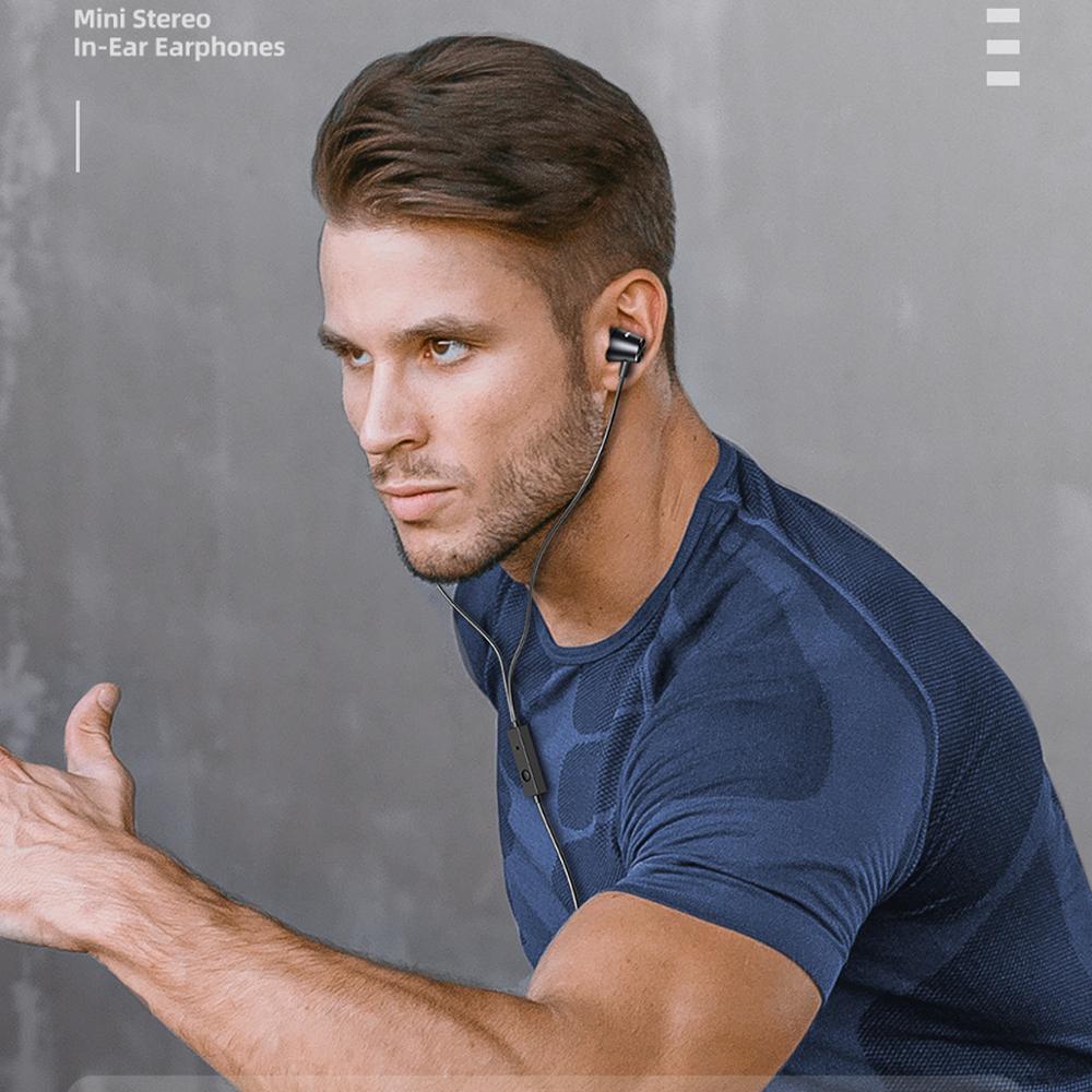 Awei 3.5mm kabelgebundene kopfhörer mit bass, ohrhörer, stereo-kopfhörer, musik-sport-gaming-headset, in-ear-kopfhörer, surround-hifi-stereo