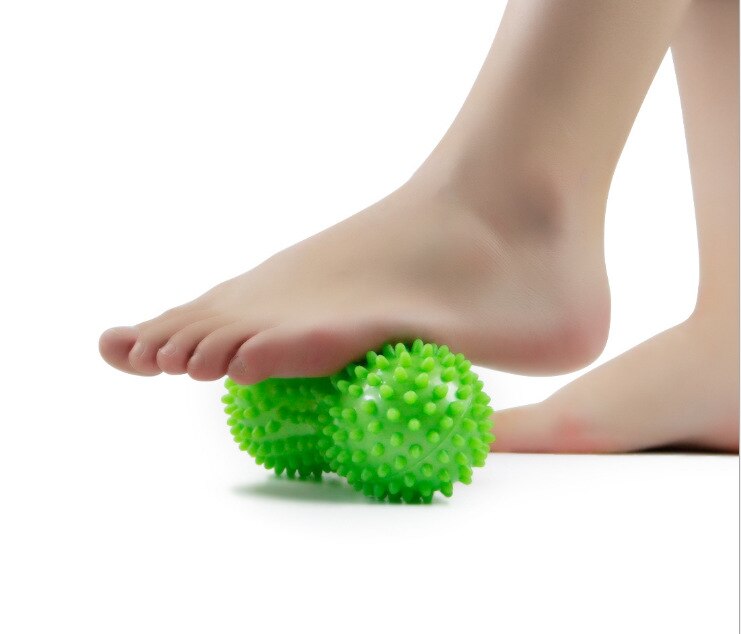 Peanut Massage Ball Spiky Trigger Point Relief Muscle Pain Stress Peanut Ball Therapy Health Care Gym Muscle Relex Apparatus