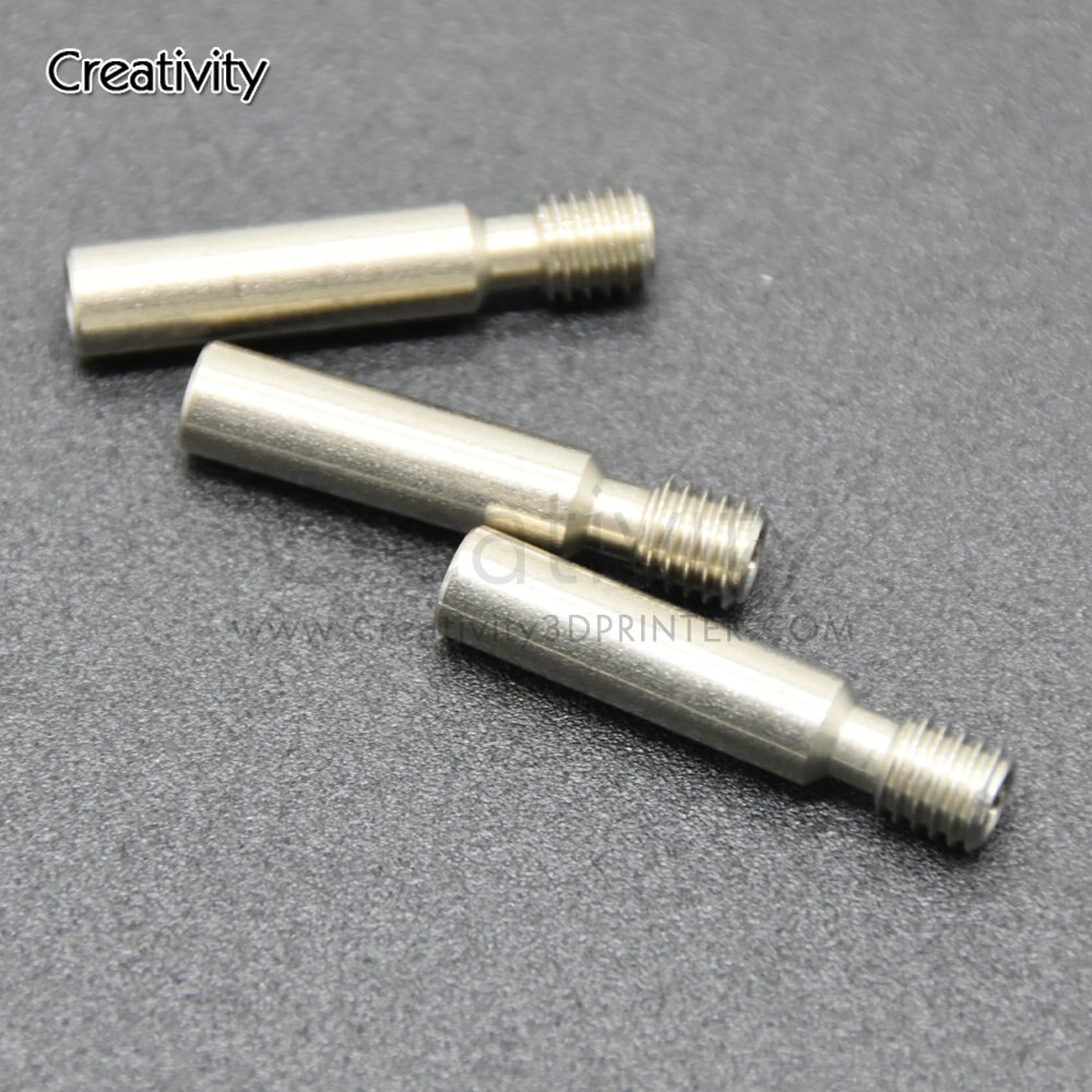 Creativity MK8 Heatbreak All Metal Heat Break 1.75mm Throat PTFE M6 Length 30mm for Makerbot 3D Printer Extruder Hotend