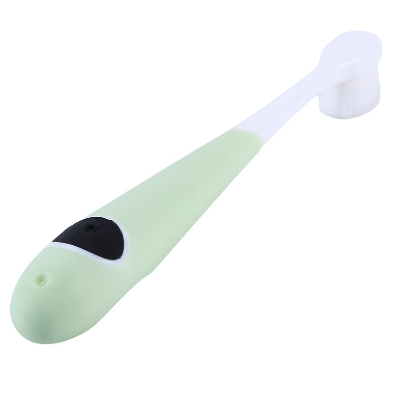 1 cepillo de dientes para niños, pelo suave, para bebés, hombres y mujeres, bonito cepillo de dientes peludo de dibujo animado de cabeza pequeña y suave, 1-6 años