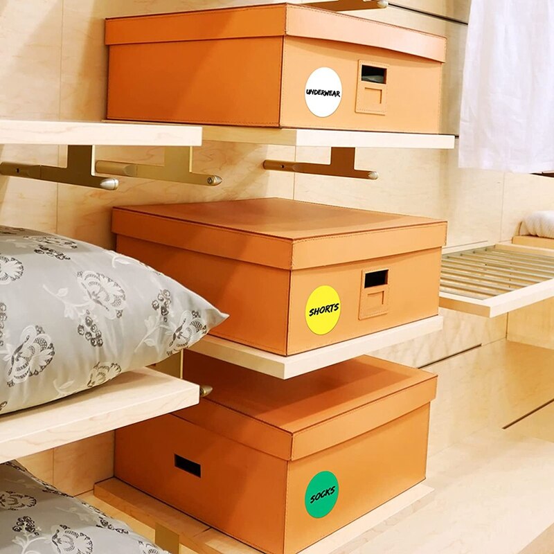 2 Inch Ronde Kleur Codering Sticker 10 Diverse Kleuren Cirkel Dot Etiketten Zelfklevende Gekleurde Effen Kleur Sticker(400)