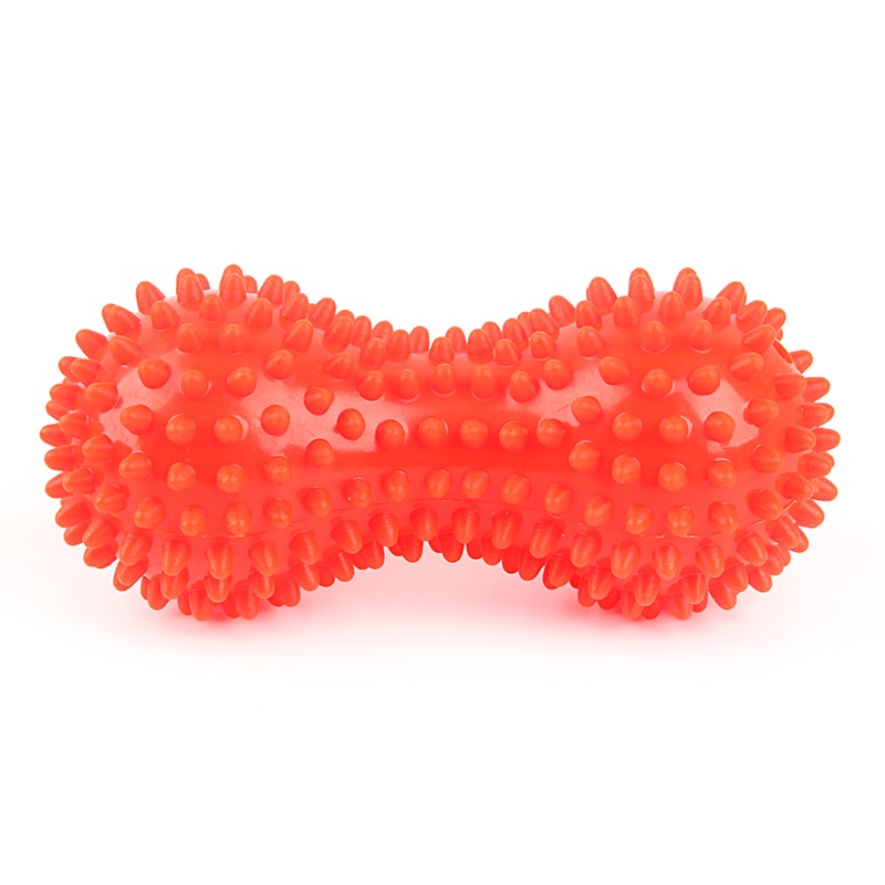 Peanut Massage Ball Spiky Trigger Point Relief Pain Stress Sensory Ball Therapy Health Care Gym Muscle Relex Apparatus Silicone