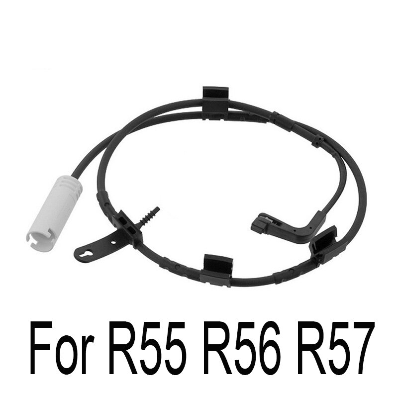 Black Car Front Brake Pad Wear Sensor Indicator Alarm Cable Line For Mini Cooper R55 R56 R57 OE#:34356773017 Car-Styling: Default Title