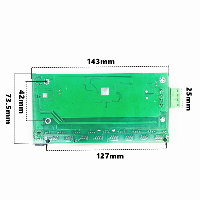Illuminazione Proteggere Porta 8 Poe 10/100/1000M Industriale Interruttore Switch Gigabit 8 Gigabit Switch Switch Gigabit switch Ethernet