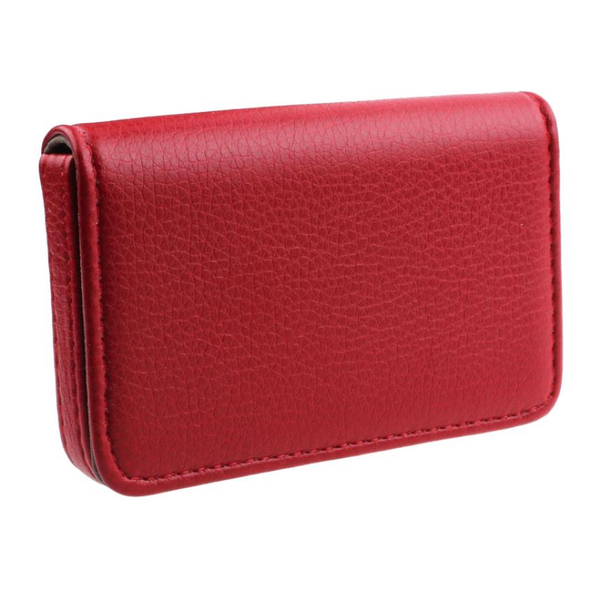 Xiniu Pocket Leather Card Case Exquisite Magnetic Attractive Name Card Case Business Card Box Holder porte carte #0