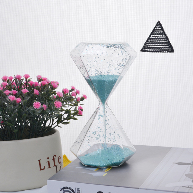 TeacherFav Sablier pour enfants – 1 minute rouge – 16 cm – Horloge recouverte d'acrylique pour salle de classe, maison et chambre d'enfant – Grand paquet unique
