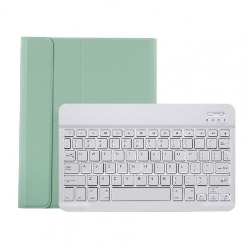 Bluetooth-compatible Tablet Keyboard for iPad 11 Inch Tablet Keypad Case Touchpad Keypad Keyboard Case teclado inalámbrico: Light Green