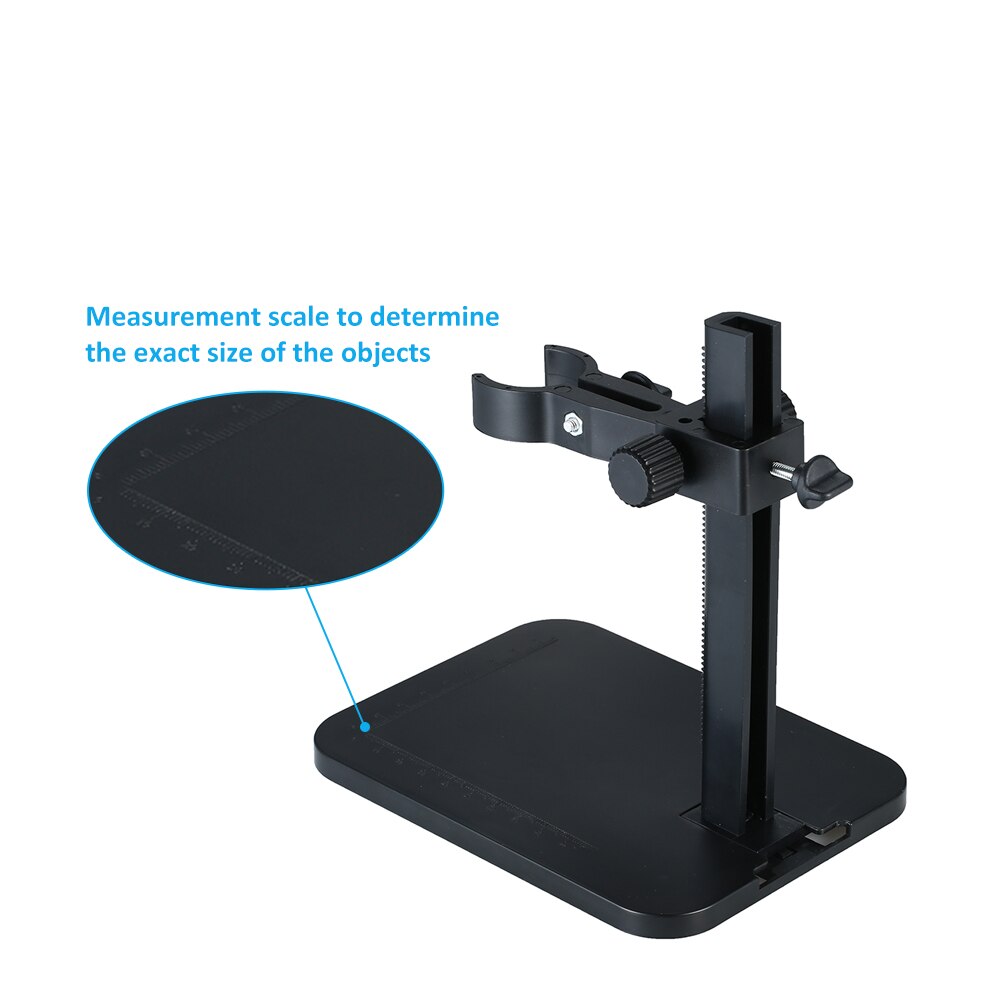 Y001 microscoopstandaards, draagbare usb-microscoopstandaard, houderbeugel, verstelbare houder, mini-voetsteun, tafelframe, microscoop