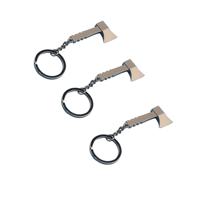Hardware gadget hengende spenne mini øks nøkkel liten øks henger legering liten øks nøkkelring tilbehør