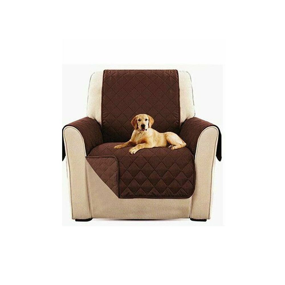 Waterproof Sofa Cover Anti-wear Couch Cover for Dog Pet Kids Recliner Armchair Furniture Slipcovers 1/2/3 Seater Protect: Garnet