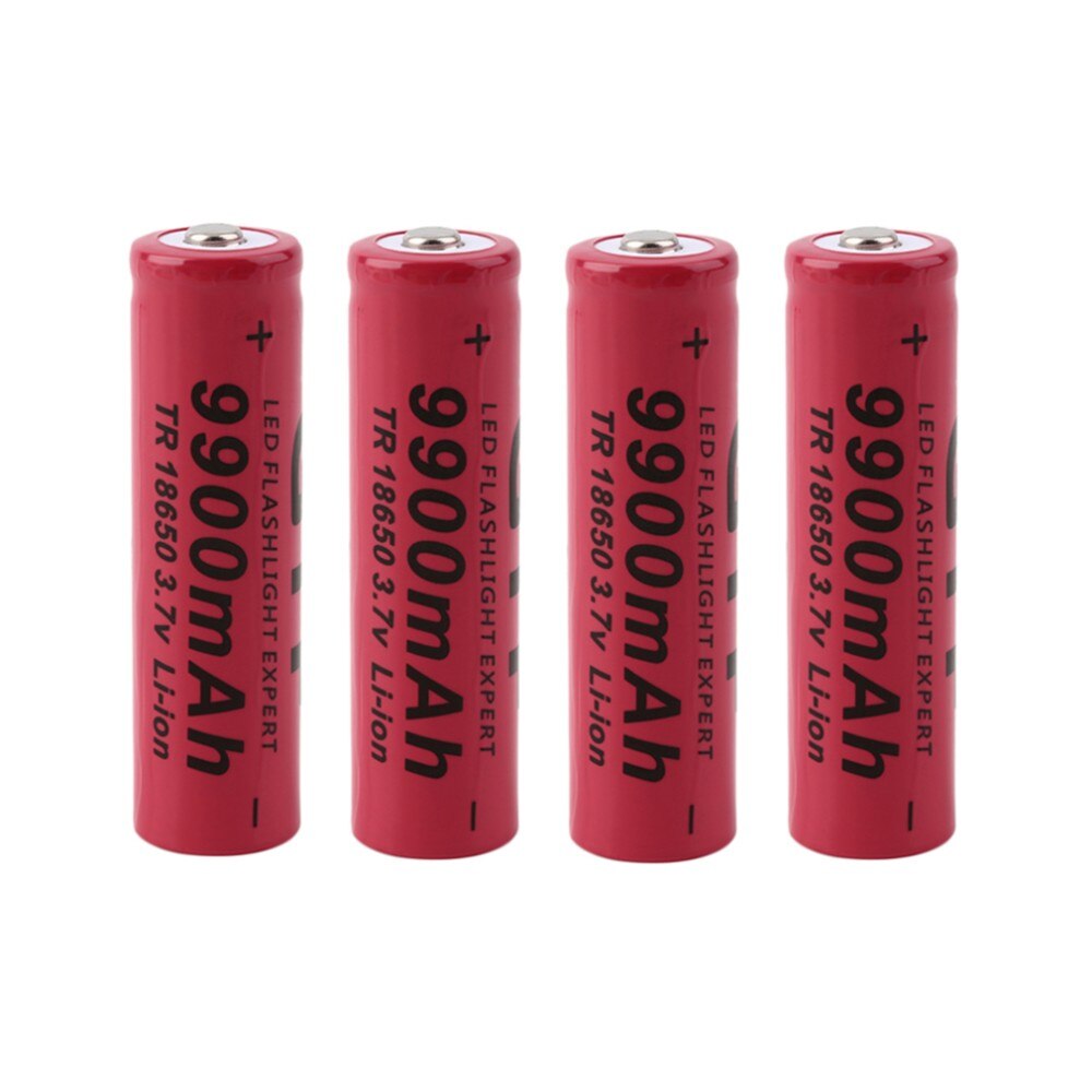3,7 V 18650 Batterie 9900mAh lithium-batterie lithium-batterie für taschenlampe Akkumulator Zelle