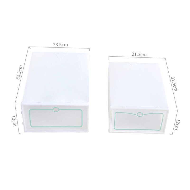 Schoenen Doos Verdikte Lade Case Plastic Schoen Dozen Stapelbaar Organizer Schoenendoos