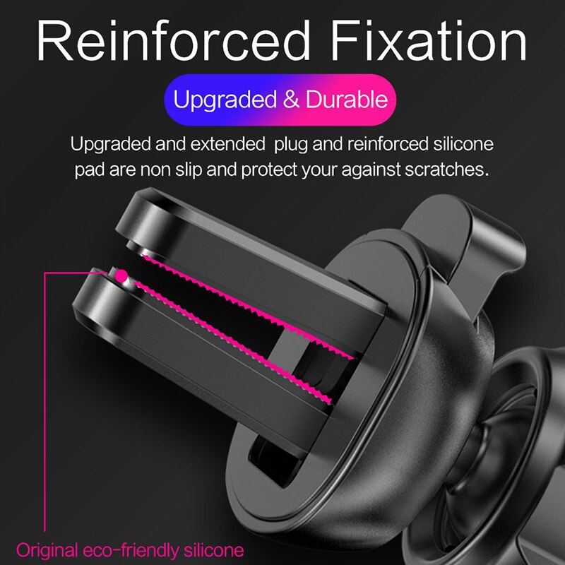 Licheers Auto Houder voor iPhone Xiaomi Samsung S9 S8 Gravity Air Vent Mount Auto Telefoon Houder Mobiele Telefoon Houder Stand in Auto