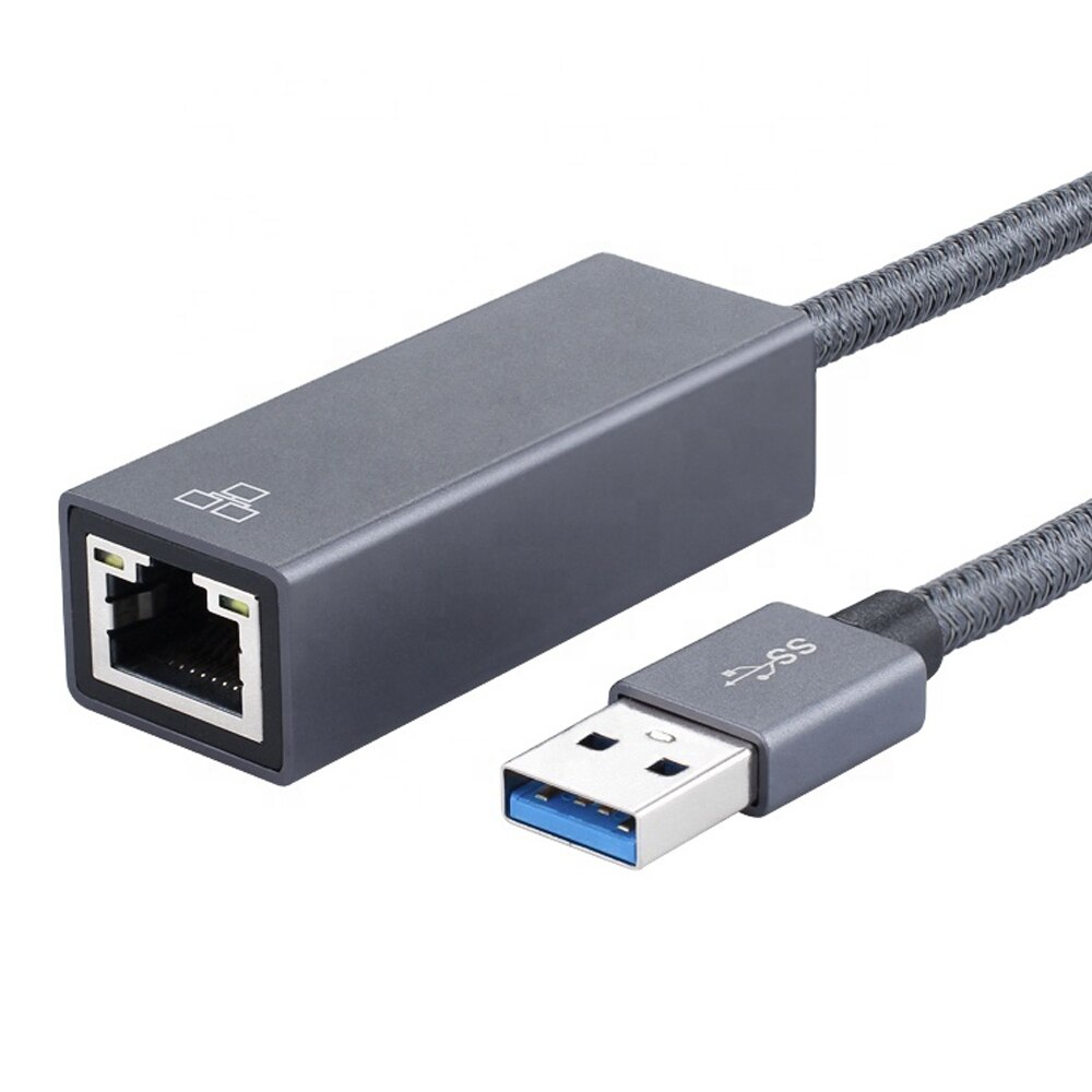 MOWU USB Ethernet Adapter USB 3.0 to Gigabit RJ45 Ethernet Adapter