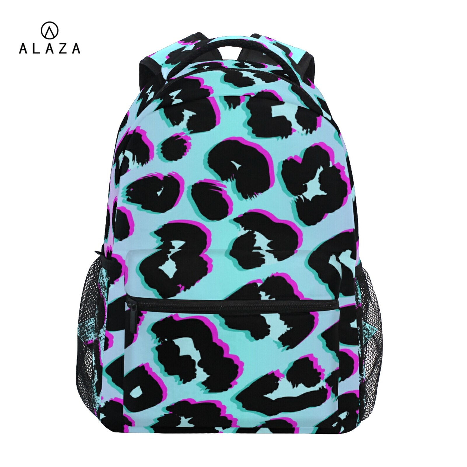Leuke Meisjes Schooltassen Kinderen Primaire Rugzak Roze Cheetah Luipaard Prinses Schooltas Kids Bookbags Mochila Escolar: 07
