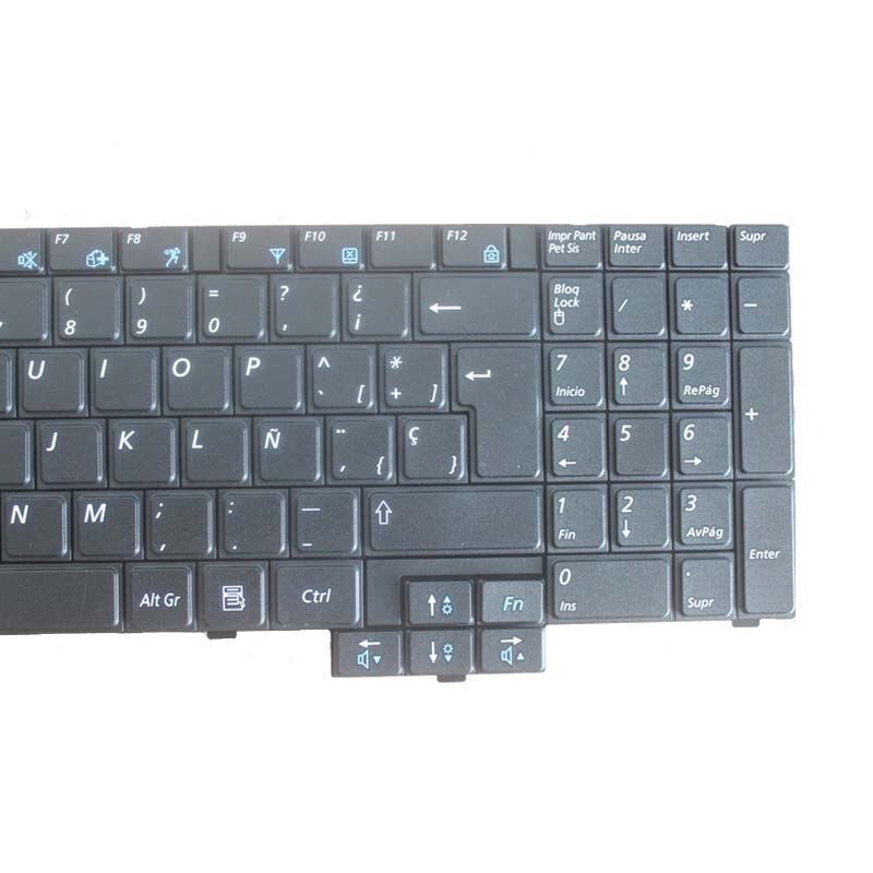 SP teclado para Samsung R620 R528 R530 R540 NP-R620 R525 NP-R525 R517 R523 RV508 español negro teclado del ordenador portátil