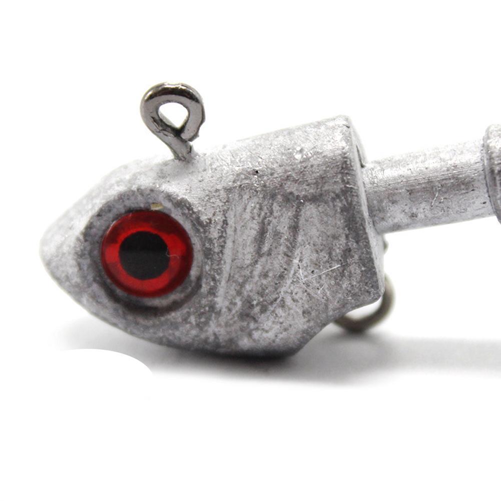 Fiske jigg krok 3.5/5/7/10/14/20g fisk jigg huvud fiske krok set offset sänke mjuk mask krok för bas karp fiske tillbehör