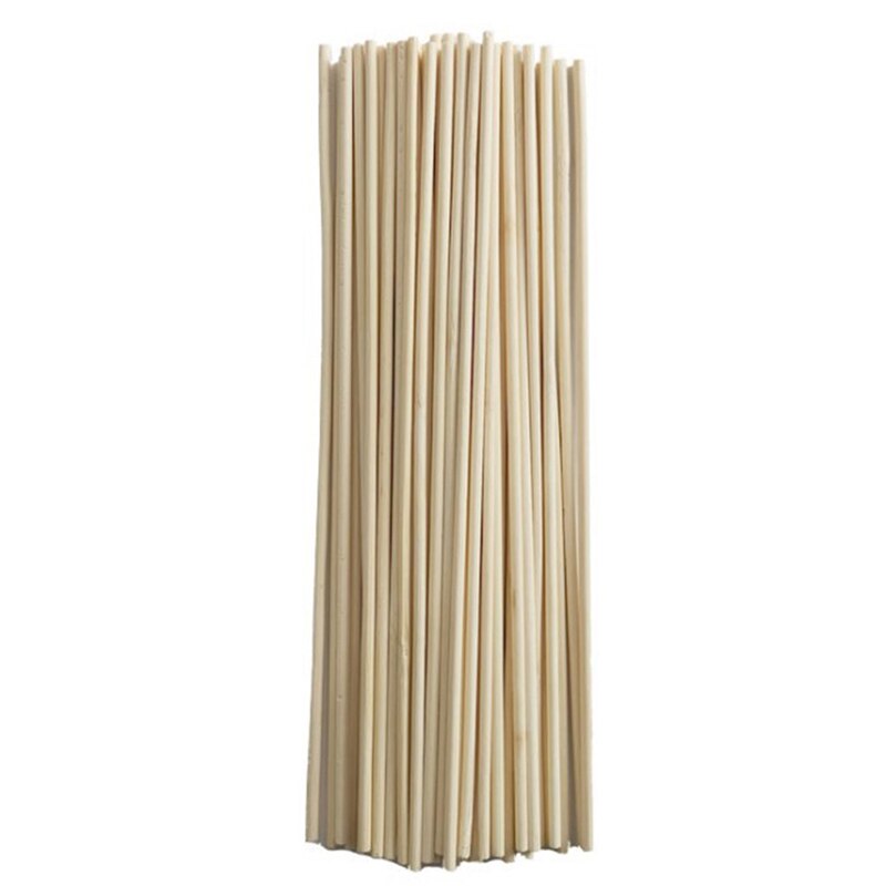 50Pcs Garden Bamboo Stick Plant Growth Support Rod Branch Wooden Chopsticks