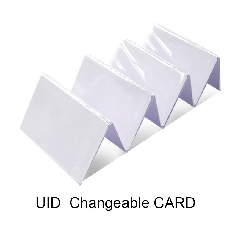 HaChanLun 20/50PCS UID 13.56MHZ NFC smart chip IC card for access control access RFID rewritable read card 0 sector editable
