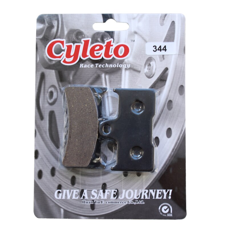Cyleto Moto Pastiglie Freno Posteriori per QUADZILLA CUV 500 SxS & RL 500 MKII Buggie & RS5 4WD & RS6 EFI 4WD 10-11 QZ 500 09-11
