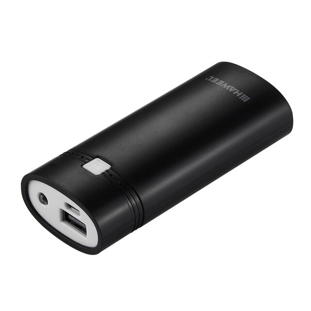 Draagbare 2xx usb powerbank, batterijlader, doe-het-zelf doos voor telefoon 18650 powerbank voor iphone, externe batterij opladen: Zwart