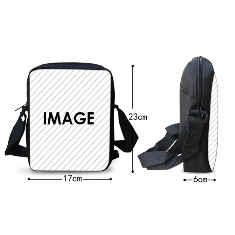 Instantarts kat humor 3d tryk børn skoletasker drenge piger studerende rygsæk lynlås stor taske crossbody taske blyant taske sæt