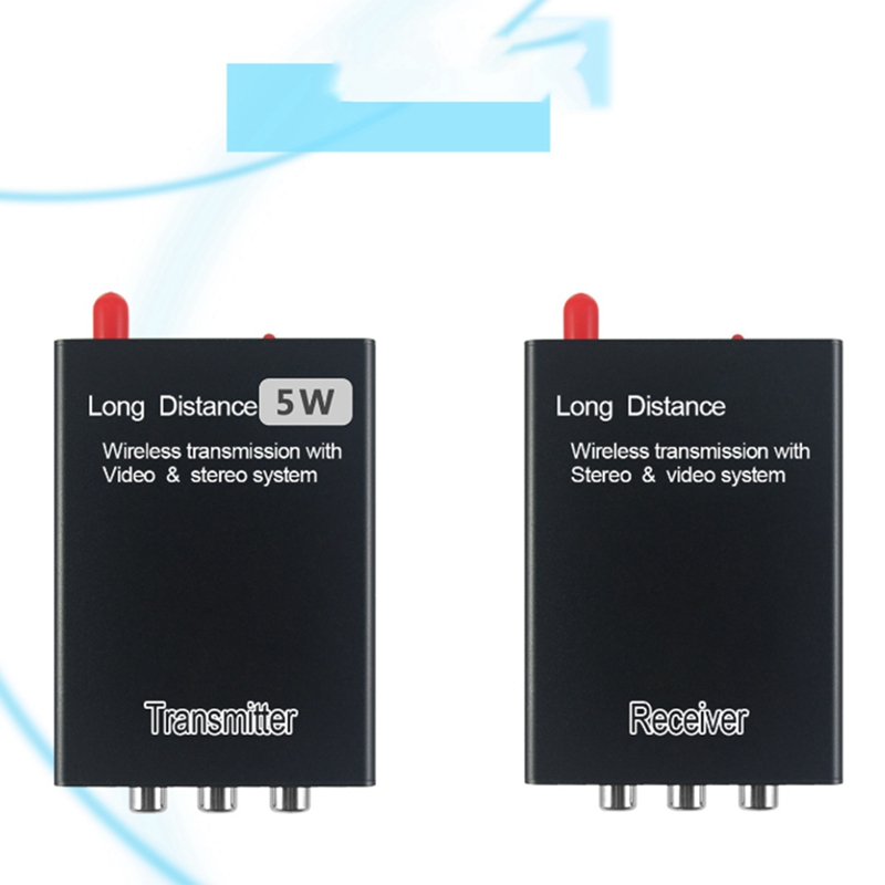 2.4Ghz HIFI Digital Wireless Audio Video Adapter Receiver Music Wifi Transmitter Receiver 3W With 3.5Mm Cable EU Plug