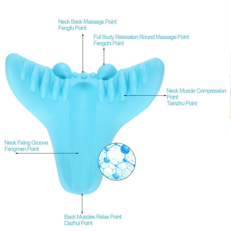 Cervicale Kussen C-Rest Nek Massage Nek En Schouder Correctie Pijnbestrijding Kussens Voor Release Spanning Comfortabele Rust