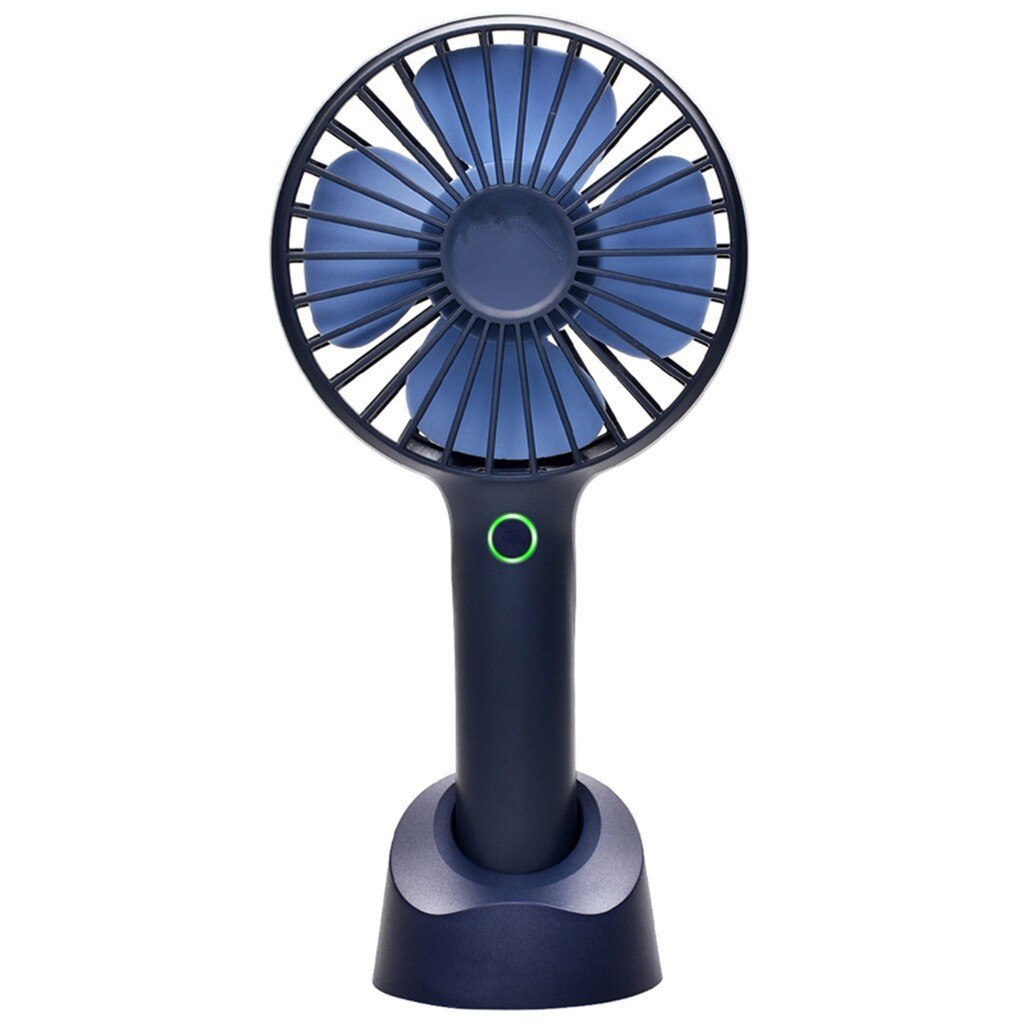 Handheld Mini Fan Desktop Outdoor Portable Hand Fans Usb Rechargeable 4 Adjustable Speed Level Small Fan Mini Pocket