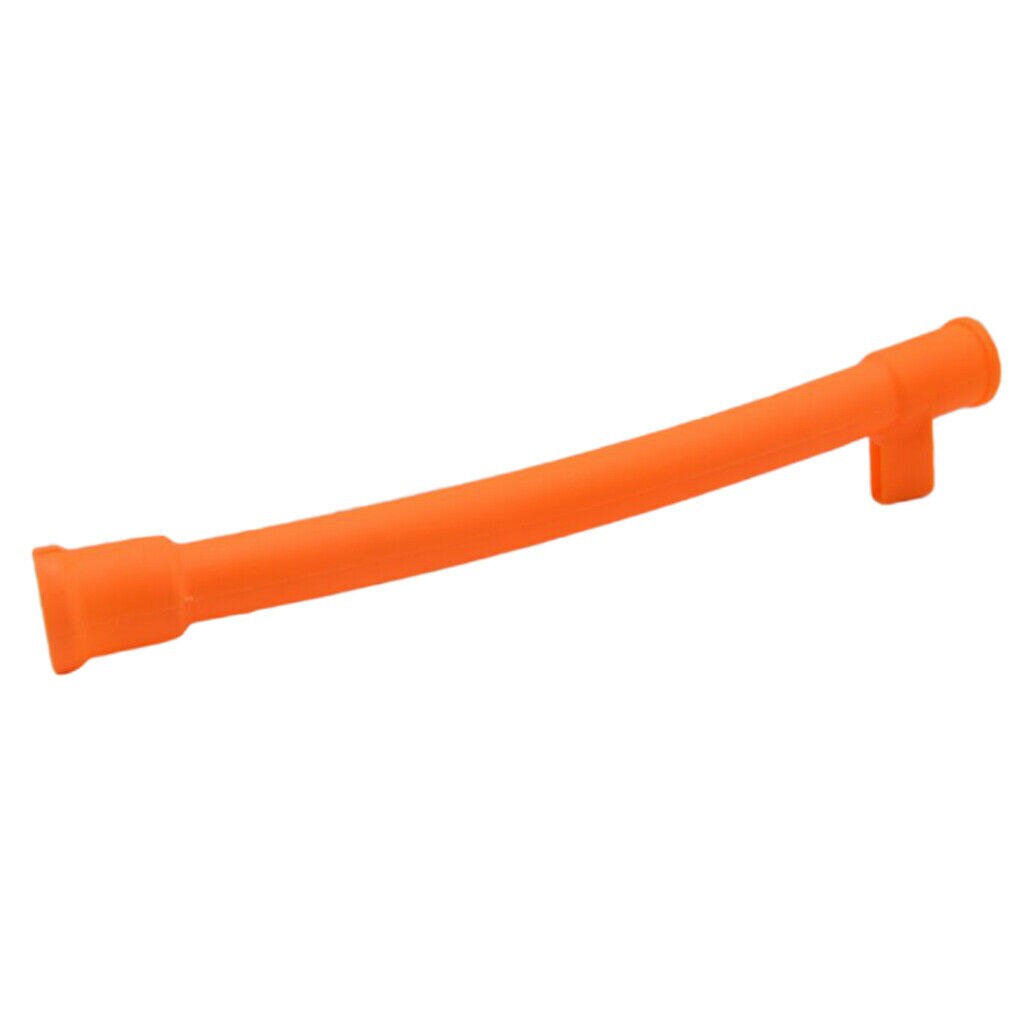 Orange Oil dipstick casing 24cm Plastic Tube Useful Parts Engine Dipstick