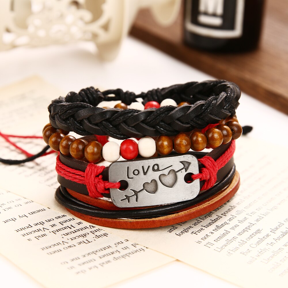 17IF bracelet homme men bracelet bracelet cuir homme bijou homme lot bracelet bracelet tissu bracelet corde bracelet: IFSS700
