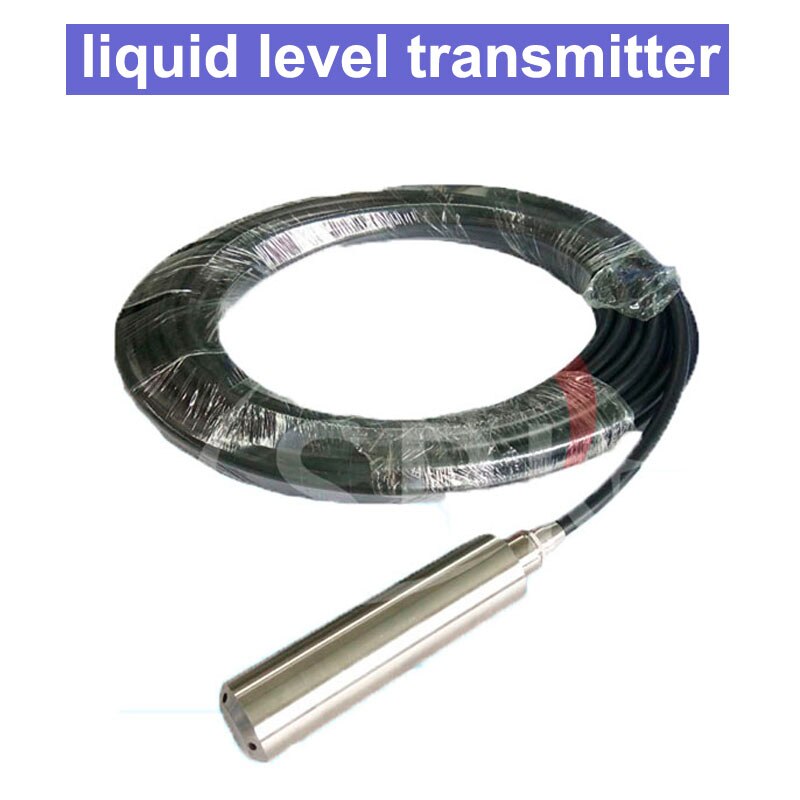 4-20mA Gooi-In Type Vloeistofniveau Sensor Input Type Vloeistofniveau Zender Diepte Sensor 0-5 M Bereik water Level Detector