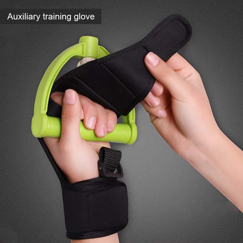 Anti-Spasticity fitness Finger Rehabilitation Auxiliary Gloves Grip Splint Finger Hand Impairment Fixed Hand Glove