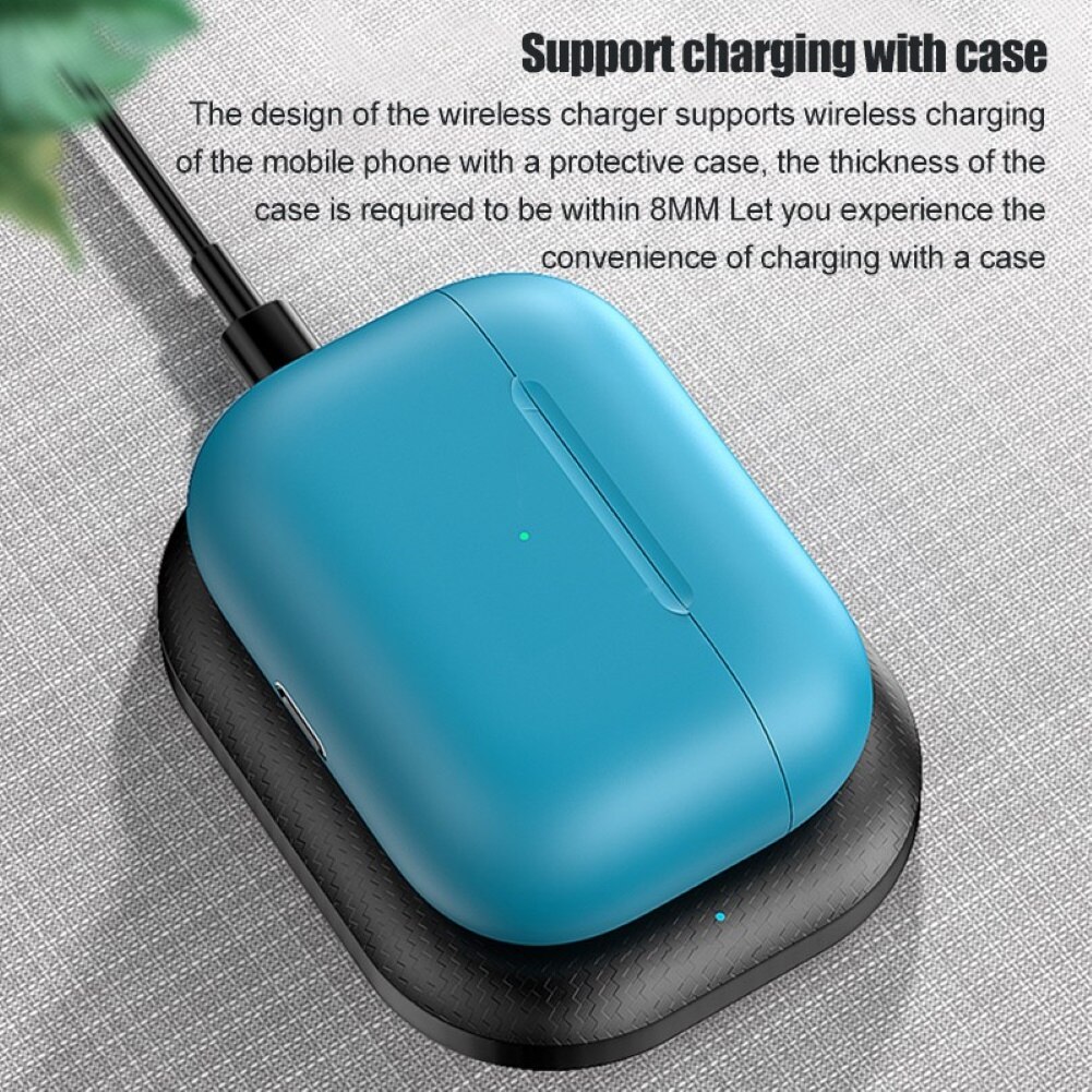 2 In 1 Draadloze Opladen Voor Iphone Android Android Ipods Pro Oortelefoon