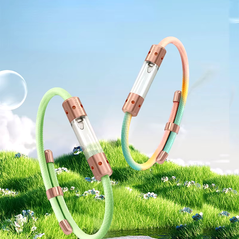 Muggen Armband Natuurlijke Plantaardige Essentiële Oliën Voor Volwassenen En Kinderen Waterdicht En Muggenmelk