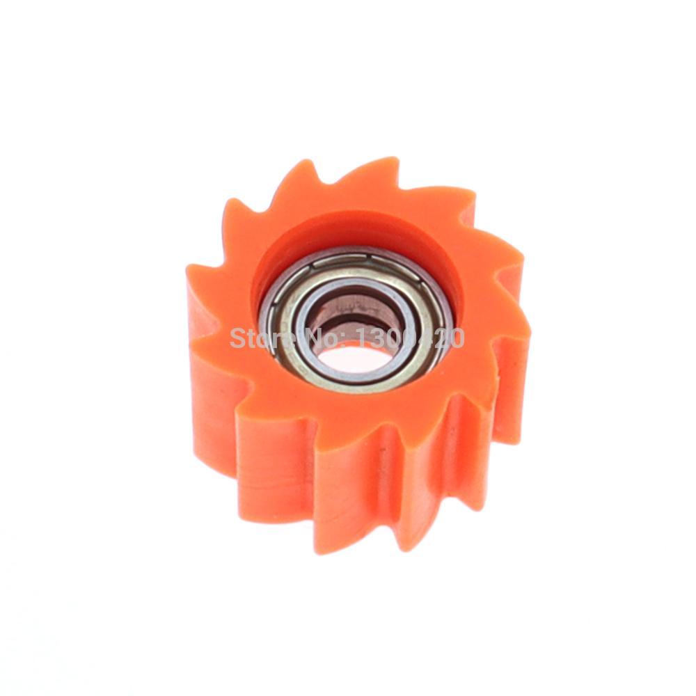 Roue dentelée de tendeur de pignon de Guide de chaîne de 8mm 10mm pour la moto de vélo de fosse de saleté