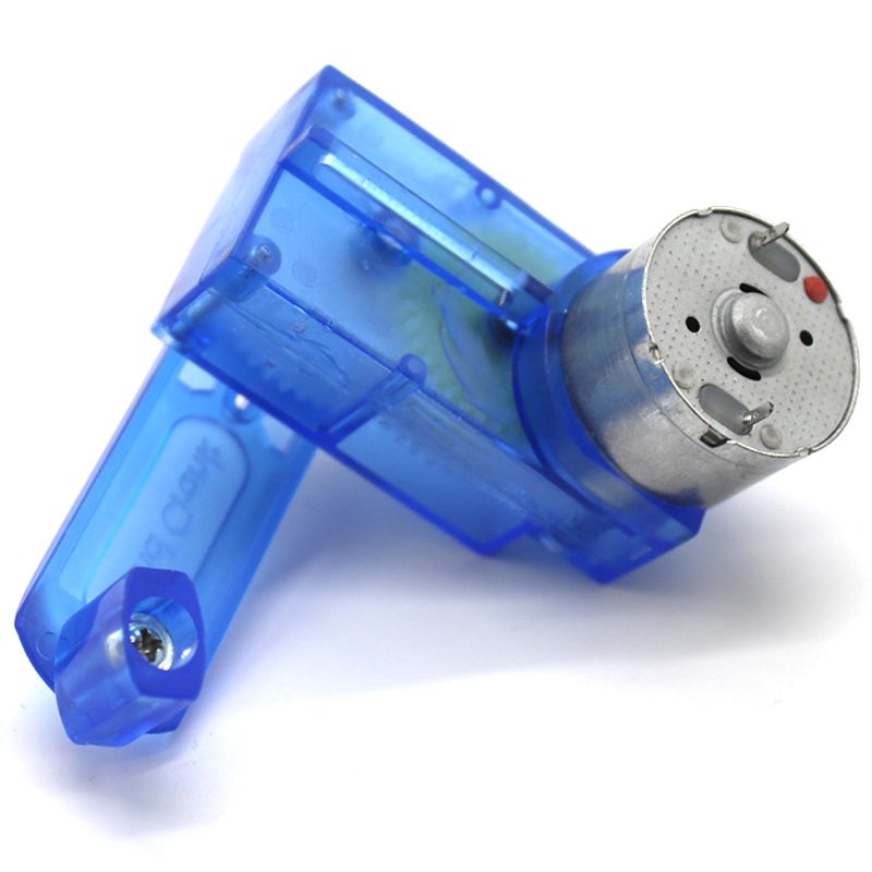 Blau transparent 310 Hand Kurbel Generator für 3V Kleine Motor-, beleuchtung LED Lampe Perlen Dynamotors Fan Modell Spielzeug Zubehör Lehren