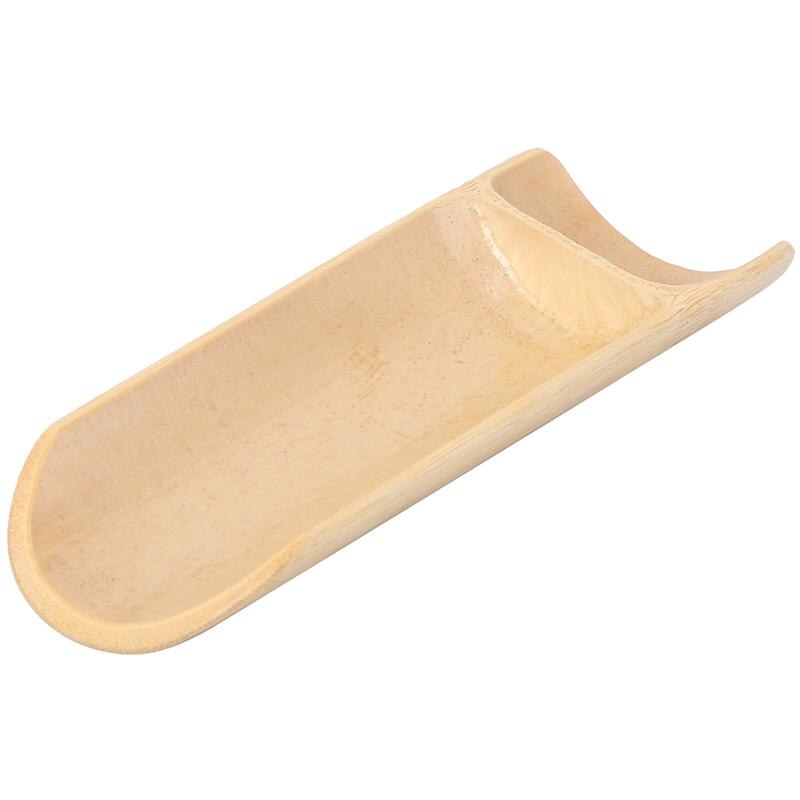 Mini pelle à thé en bambou naturel, 1 pièce, léger, Style Oriental, pour bonbons, café, grains, farine de thé