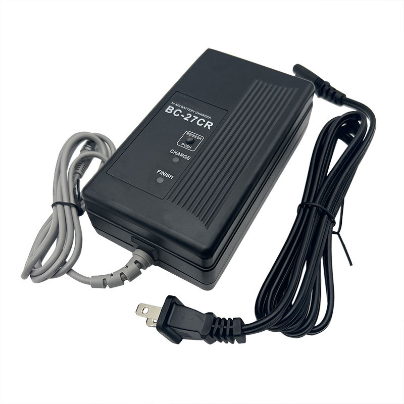 Cargador de BC-27CR para topcon, carga de batería de 3 pines BT-52Q BT-52QA: Naranja