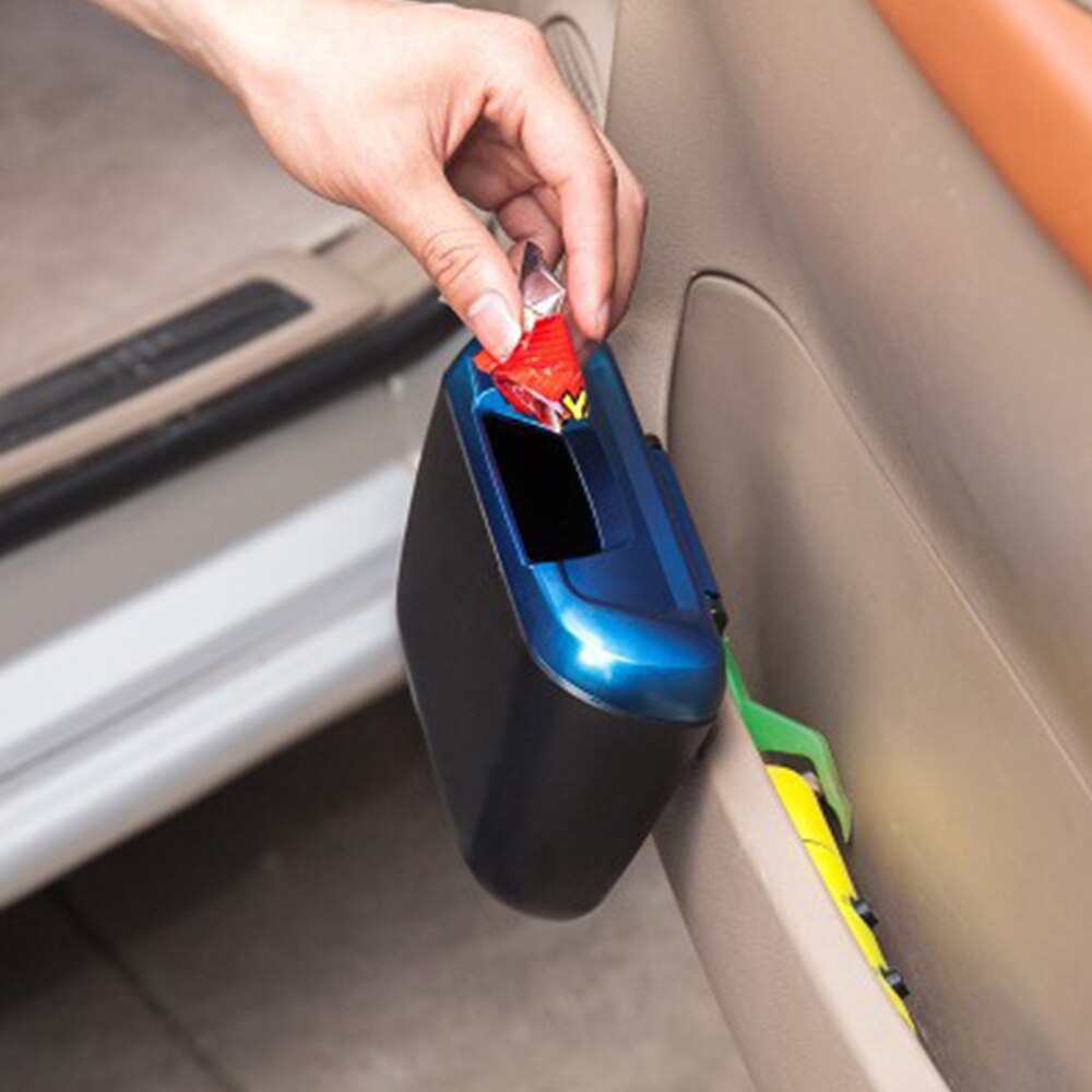 Auto Müll Kasten Staub fallen Kasten Mülleimer in Auto Kunststoff Müll Tasche Auto Organizer Kasten Abfall Behälter Auto Müll Behälter Auto