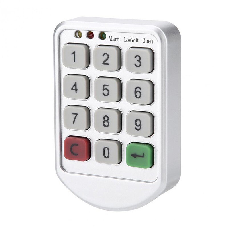 ABS Plastic Panel Digital Electronic Intelligent Password Keypad Number Cabinet Door Code Lock fechadura digital smart lock