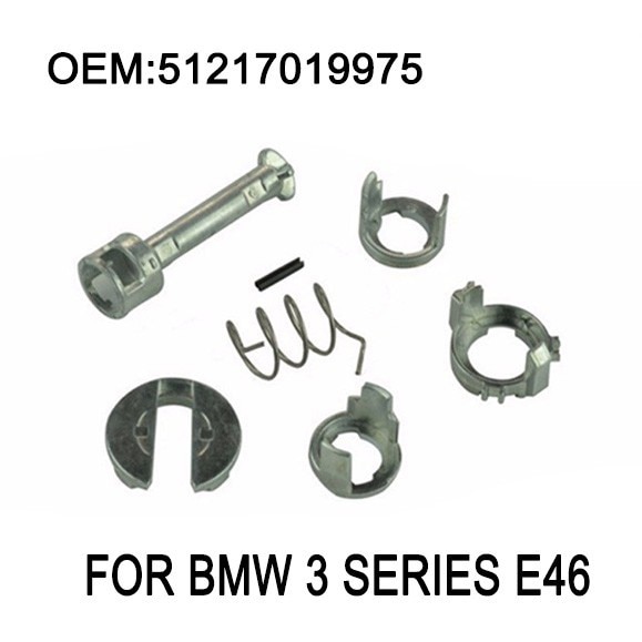 Voor BMW 3 Serie E46 DEURSLOT LOCK CILINDER REPARATIESET LINKER OF RECHTS OE 51217019975