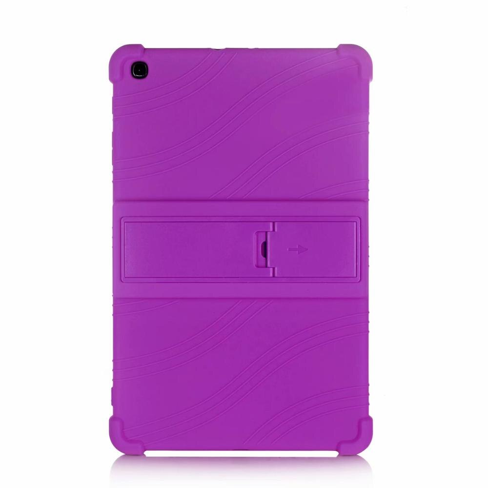 Case for Samsung Galaxy Tab A 10.1 SM-T510 T515 Tablet Case Stand Cover for Samsung Galaxy Tab A 10.1 Funda Capa Case: Purple