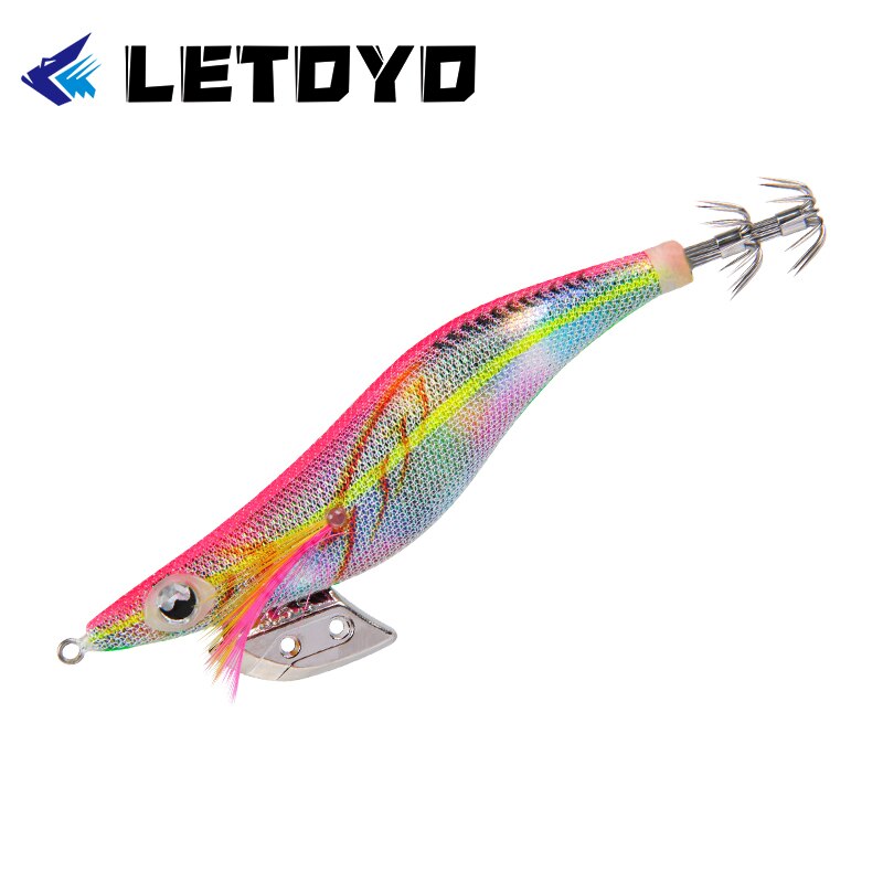 LETOYO 2022 3.5S# Eging Fishing Squid Lure 20g Artificial Jigging Egi for Fishing Cuttlefish Octopus Squid Tackle Lures